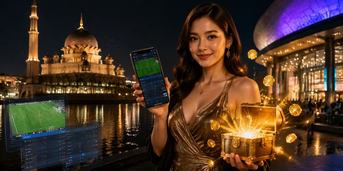 Orang ramai menikmati pertaruhan bola sepak di Putrajaya